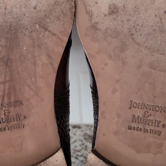 Men's Johnston & Murphy  Loafers Size 9.5 M - Picture 11 of 11